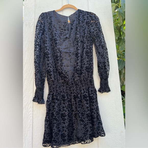 Parker carmindy burnout velvet dress - Picture 3 of 4